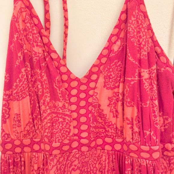 EXPRESS boho halter dress size S soft material - Picture 3 of 10